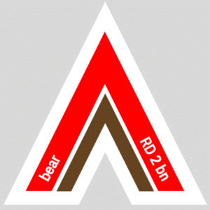 Fetish Vector Arrow for bear | RED 2 brown
