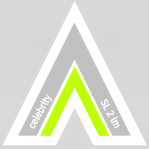 Fetish Vector Arrow for celebrity | SILVER 2 lime