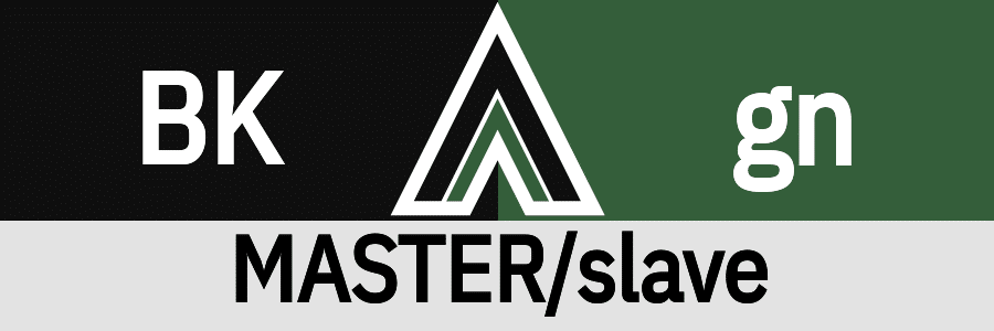 Fetish Vector Hanky Code Arrow for MASTER/slave fetish / BLACK 2 green
