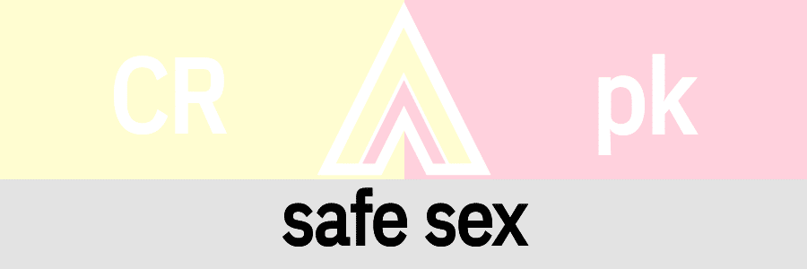 Fetish Vector Hanky Code Arrow for safe sex fetish / CREAM 2 pink
