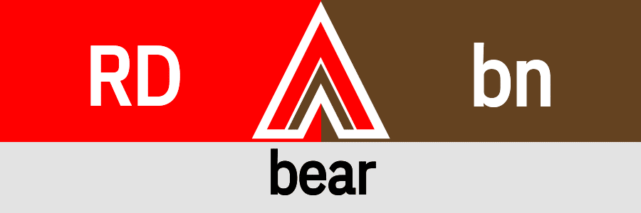 Fetish Vector Hanky Code Arrow for bear fetish / RED 2 brown