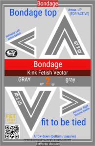 FetVector Poster for Fetish Vector Bondage / GRAY